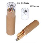 Silindir Kraft Kalem Kutusu