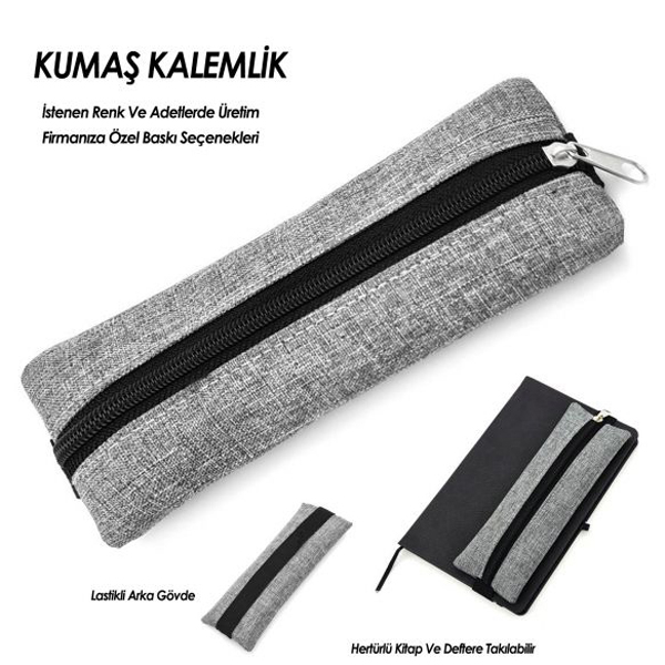18271 Kumaş Kalemlik - Görsel 1