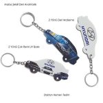 Araba Şekilli Deri Anahtarlık
