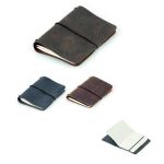 Gerçek Deri Lastikli Defter Kılıfı